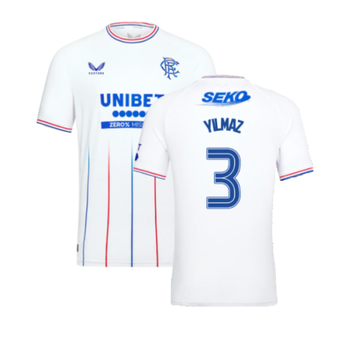 2023-2024 Rangers Pro Authentic Away Shirt (Yilmaz 3)