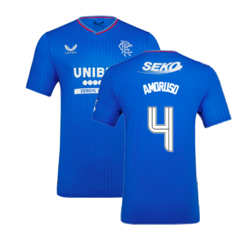 2023-2024 Rangers Pro Authentic Home Shirt (Amoruso 4)