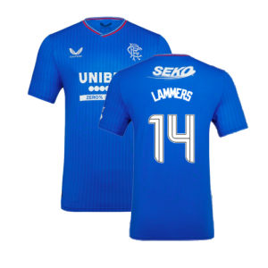 2023-2024 Rangers Pro Authentic Home Shirt (Lammers 14) 2023-2024 Rangers Pro Authentic Home Shirt (Lammers 14)