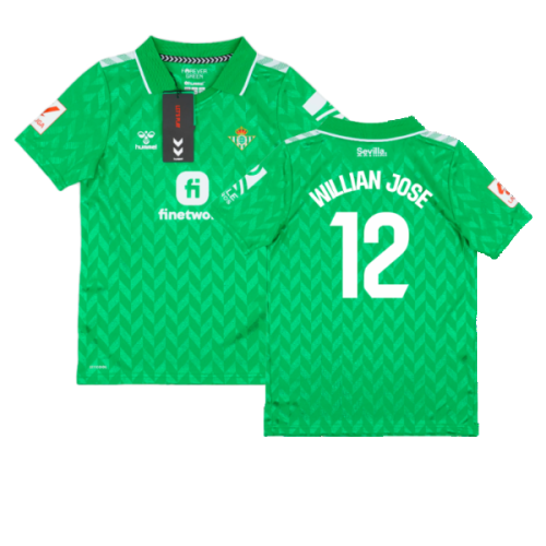 2023-2024 Real Betis Away Shirt (Kids) (WILLIAN JOSE 12)