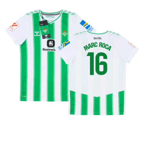 2023-2024 Real Betis Home Shirt (Kids) (MARC ROCA 16)