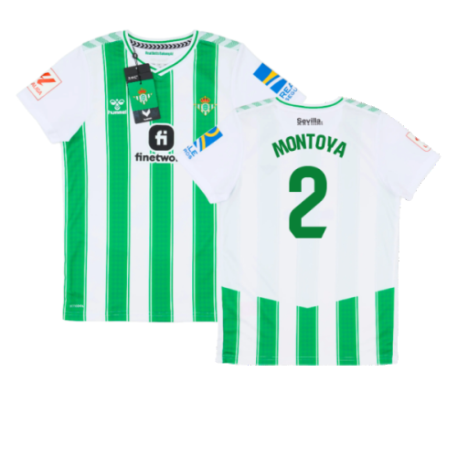 2023-2024 Real Betis Home Shirt (Kids) (MONTOYA 2)