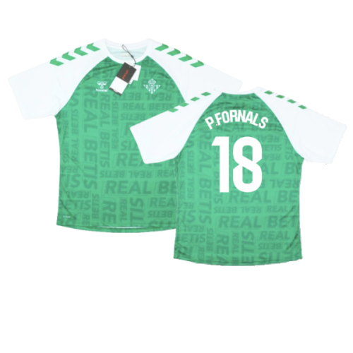 2023-2024 Real Betis Pre-Match Shirt (Green) (P.FORNALS 18)