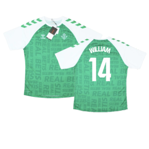 2023-2024 Real Betis Pre-Match Shirt (Green) (WILLIAM 14)