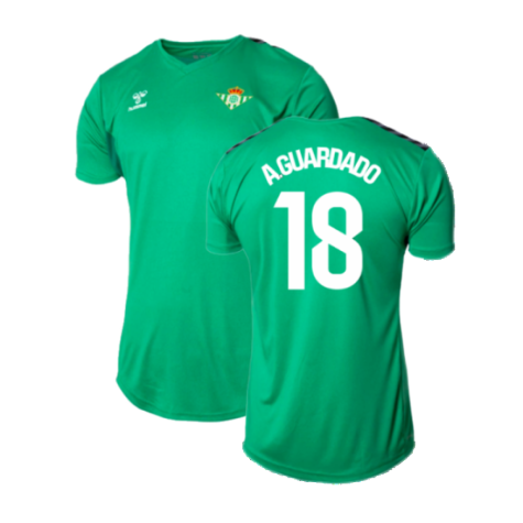 2023-2024 Real Betis Training Shirt (Green) (A.GUARDADO 18)