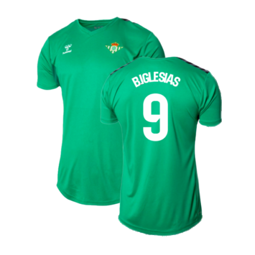 2023-2024 Real Betis Training Shirt (Green) (B.IGLESIAS 9)