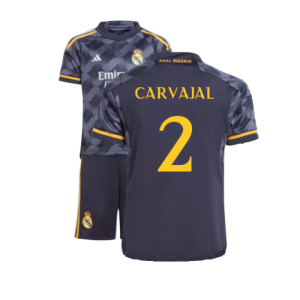 2023-2024 Real Madrid Away Mini Kit (Carvajal 2)