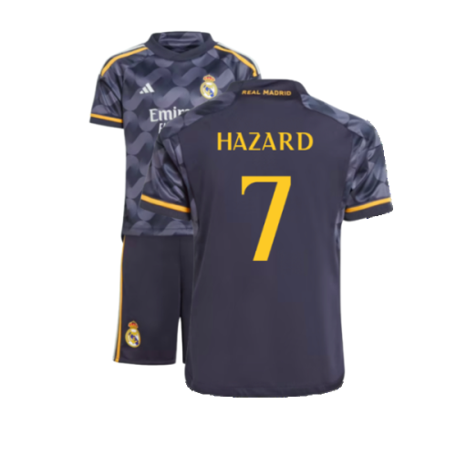 2023-2024 Real Madrid Away Mini Kit (Hazard 7)