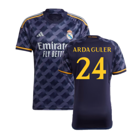 2023-2024 Real Madrid Away Shirt (Arda Guler 24)