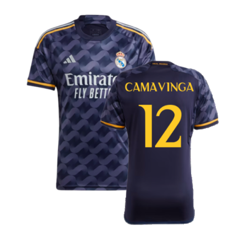 2023-2024 Real Madrid Away Shirt (Camavinga 12)