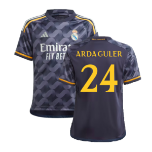 2023-2024 Real Madrid Away Shirt (Kids) (Arda Guler 24)