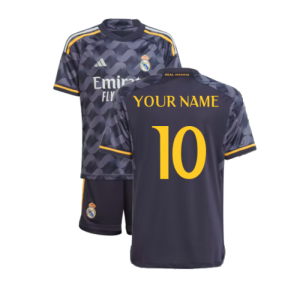 2023-2024 Real Madrid Away Youth Kit