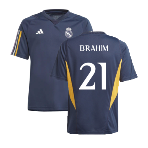 2023-2024 Real Madrid Core Tee (Legend Ink) - Kids (Brahim 21)