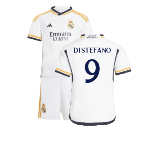 2023-2024 Real Madrid Home Mini Kit (Di Stefano 9)