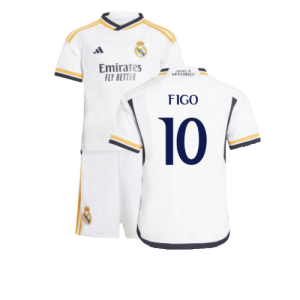 2023-2024 Real Madrid Home Mini Kit (Figo 10)