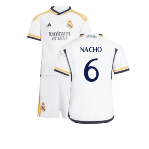 2023-2024 Real Madrid Home Mini Kit (Nacho 6)