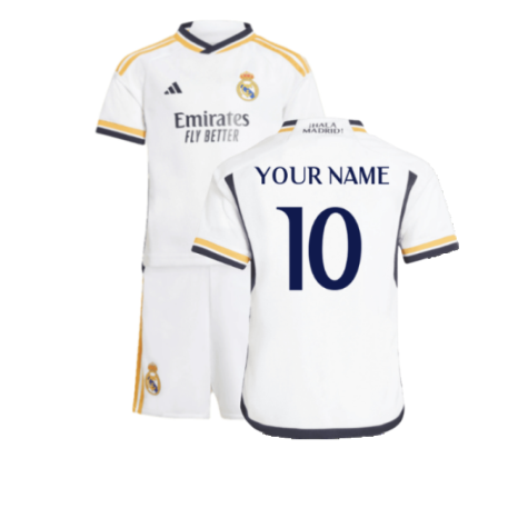 2023-2024 Real Madrid Home Mini Kit (Your Name)