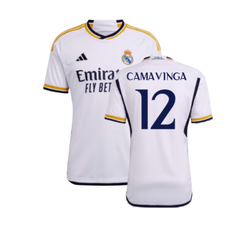 2023-2024 Real Madrid Home Shirt (Camavinga 12)