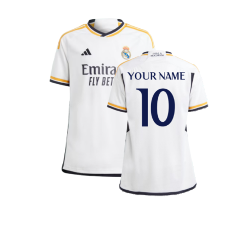 2023-2024 Real Madrid Home Shirt (Kids) (Your Name)