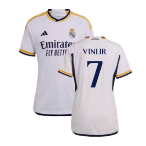 2023-2024 Real Madrid Home Shirt (Ladies) (Vini Jr 7)