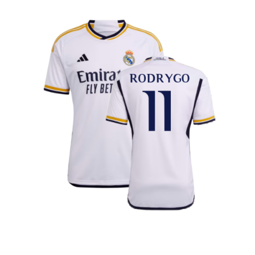 2023-2024 Real Madrid Home Shirt (Rodrygo 11)