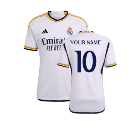 2023-2024 Real Madrid Home Shirt (Your Name)