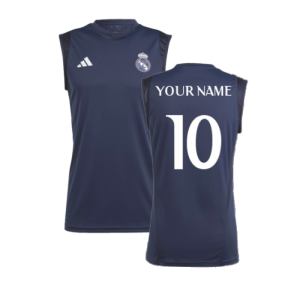 2023-2024 Real Madrid Sleeveless Jersey (Legend Ink)