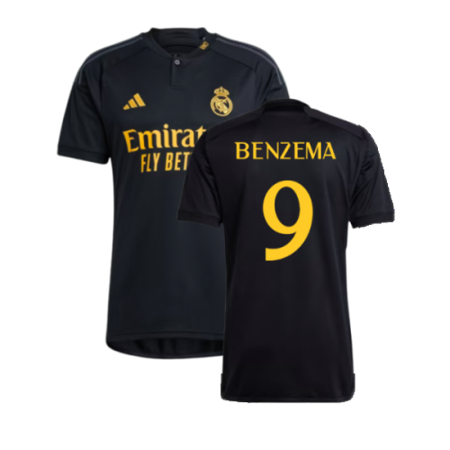 2023-2024 Real Madrid Third Shirt (Benzema 9)