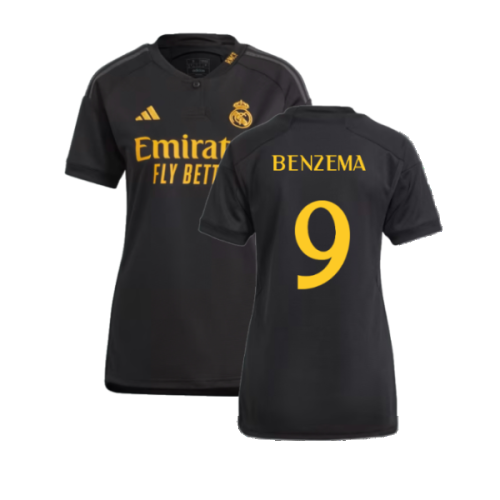 2023-2024 Real Madrid Third Shirt (Ladies) (Benzema 9)