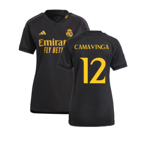 2023-2024 Real Madrid Third Shirt (Ladies) (Camavinga 12)