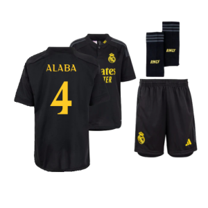 2023-2024 Real Madrid Third Youth Kit (Alaba 4)