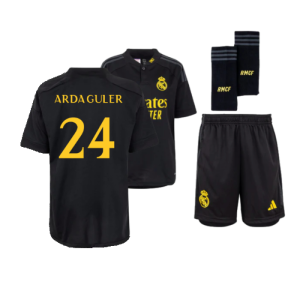 2023-2024 Real Madrid Third Youth Kit (Arda Guler 24)