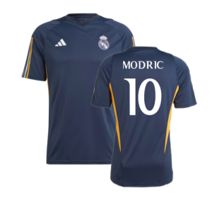2023-2024 Real Madrid Training Shirt (Legend Ink) (Modric 10) 2023-2024 Real Madrid Training Shirt (Legend Ink) (Modric 10)