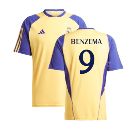 2023-2024 Real Madrid Training Shirt (Spark) (Benzema 9)