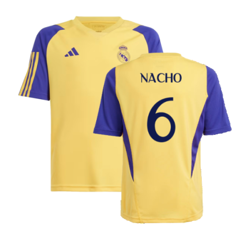 2023-2024 Real Madrid Training Shirt (Spark) - Kids (Nacho 6)