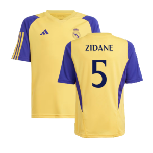 2023-2024 Real Madrid Training Shirt (Spark) - Kids (Zidane 5)