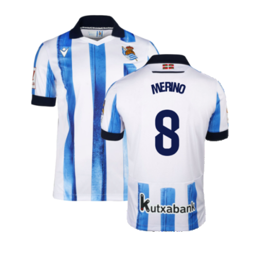 2023-2024 Real Sociedad Home Shirt (Merino 8)