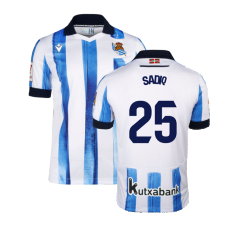 2023-2024 Real Sociedad Home Shirt (Sadiq 25)