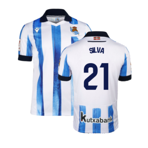 2023-2024 Real Sociedad Home Shirt (Silva 21)