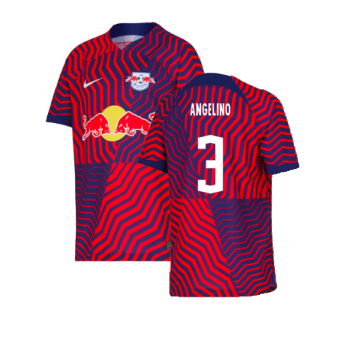 2023-2024 Red Bull Leipzig Away Shirt (Kids) (Angelino 3)