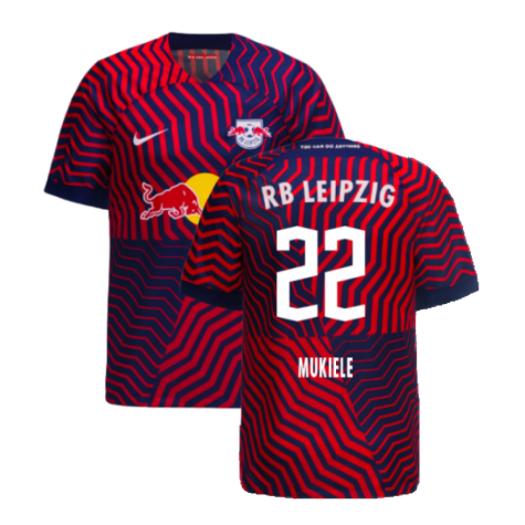 2023-2024 Red Bull Leipzig Away Shirt (Mukiele 22)