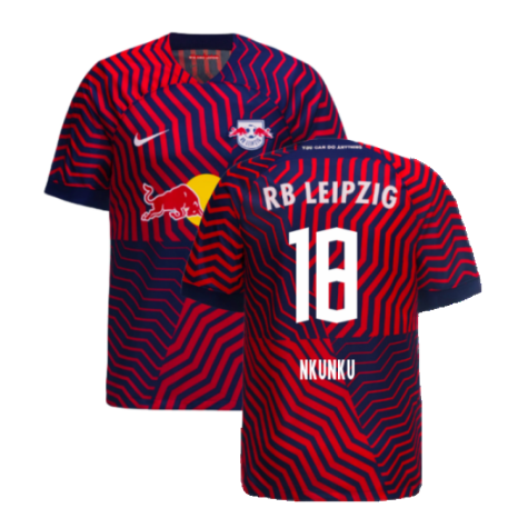 2023-2024 Red Bull Leipzig Away Shirt (Nkunku 18)