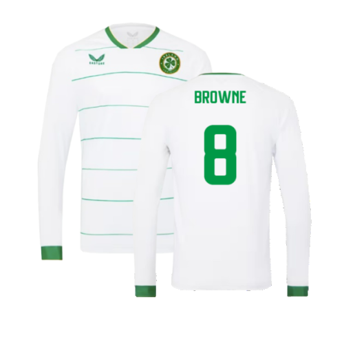 2023-2024 Republic of Ireland Away Long Sleeve Shirt (Browne 8)