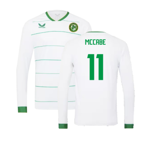 2023-2024 Republic of Ireland Away Long Sleeve Shirt (McCabe 11)