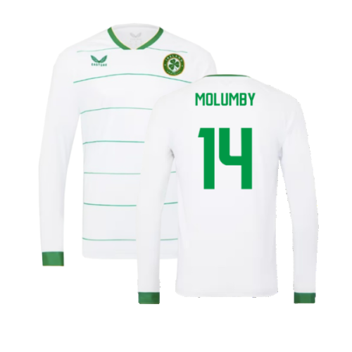 2023-2024 Republic of Ireland Away Long Sleeve Shirt (Molumby 14)