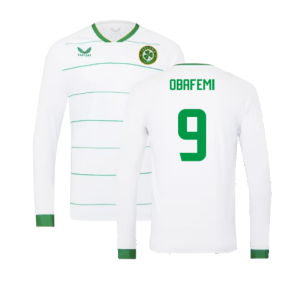 2023-2024 Republic of Ireland Away Long Sleeve Shirt (Obafemi 9)