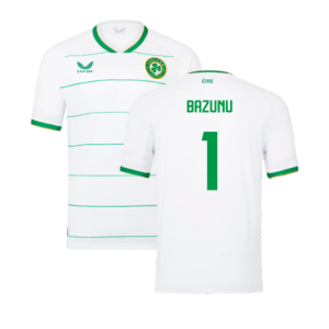 2023-2024 Republic of Ireland Away Shirt (Bazunu 1)