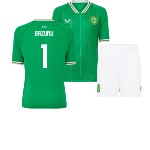 2023-2024 Republic of Ireland Home Infant Kit (Bazunu 1)