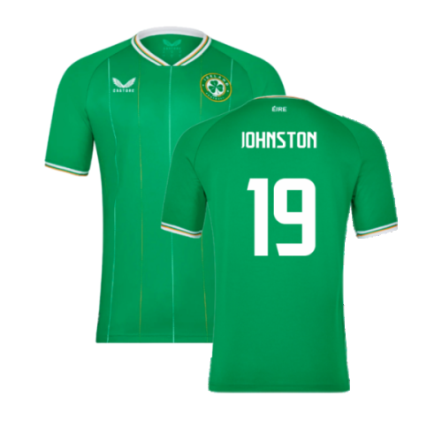 2023-2024 Republic of Ireland Home Shirt (Johnston 19)