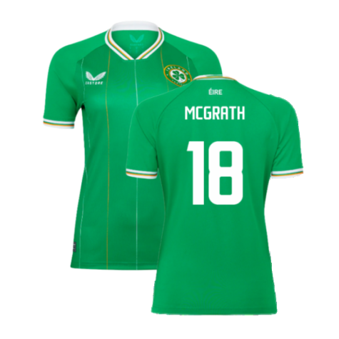 2023-2024 Republic of Ireland Home Shirt (Ladies) (McGrath 18)